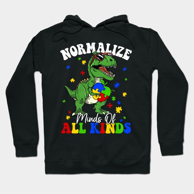 Normalize Minds Of All Kinds Hoodie by antrazdixonlda